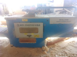 Prodám použitou dvouhřídelovou rozmítací pilu WD 250/350 KBA 