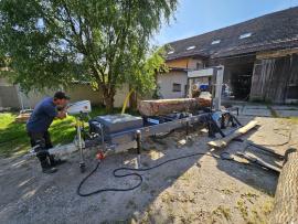 Tračna žaga TP-600 mobilní , | Oprema za žage | Stroji za obdelavo lesa | Drekos Made s.r.o