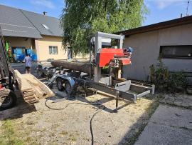 Tračna žaga TP-600 mobilní , | Oprema za žage | Stroji za obdelavo lesa | Drekos Made s.r.o
