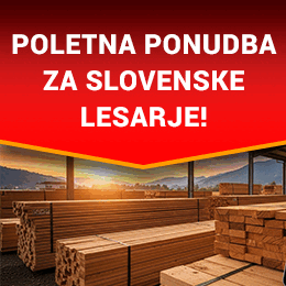 Poletna ponudba za slovenske lesarje!