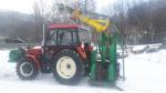 Gozdarska žičnica LARIX 550 s traktorem 7745 |  Gozdarski stroji | Stroji za obdelavo lesa | Vlastimil Chrudina