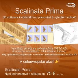 Druga programska oprema SCALINATA PRIMA pro schody |  Programska oprema | WETO AG