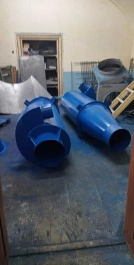 Naprava za odsesavanje Cyklonový odlučovač pílin  |  Sušilnice, prezračevanje | Stroji za obdelavo lesa | Juraj polovka šneky výroba 