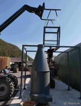 Naprava za odsesavanje Cyklonový odlučovač pílin  |  Sušilnice, prezračevanje | Stroji za obdelavo lesa | Juraj polovka šneky výroba 