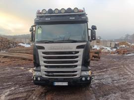 Tovornjak za prevoz hlodov Scania R450 |  Transportna in manipulativna oprema | Stroji za obdelavo lesa | Tartak Drewbud