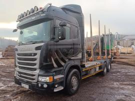 Tovornjak za prevoz hlodov Scania R450 |  Transportna in manipulativna oprema | Stroji za obdelavo lesa | Tartak Drewbud